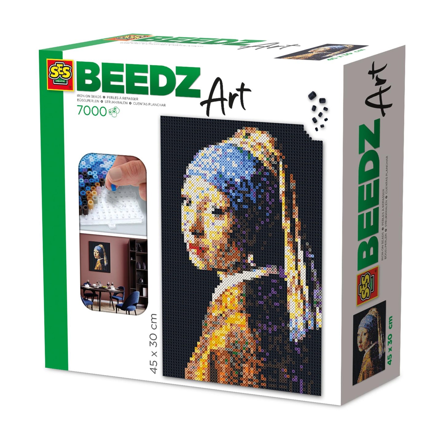 Beez Art - Vermeer - Girl with a Pearl Ear Ring 7000 - 17453