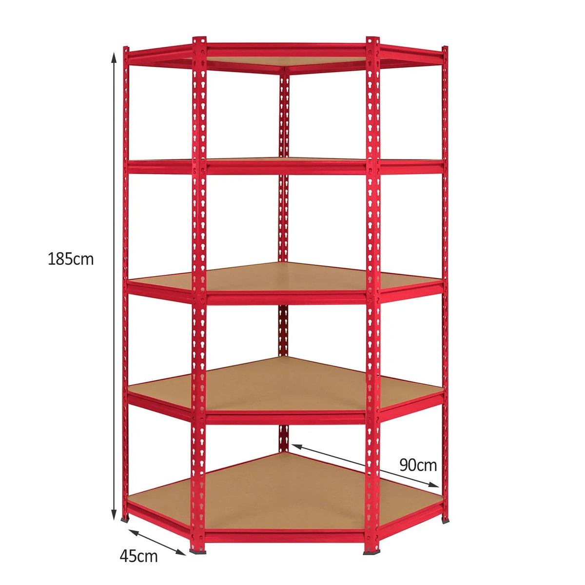 Z-Rax 90cm Racking Bundle: Corner Shelving and 2 Garage Racking Bays - 140009