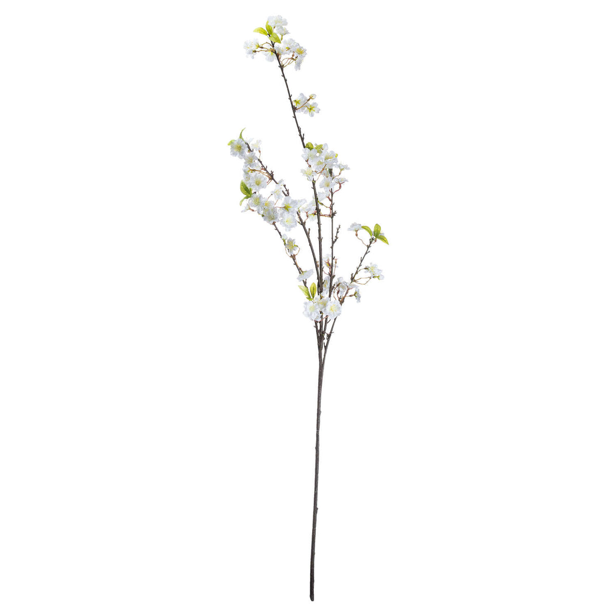 White Cherry Blossom Spray - BURGUNDY