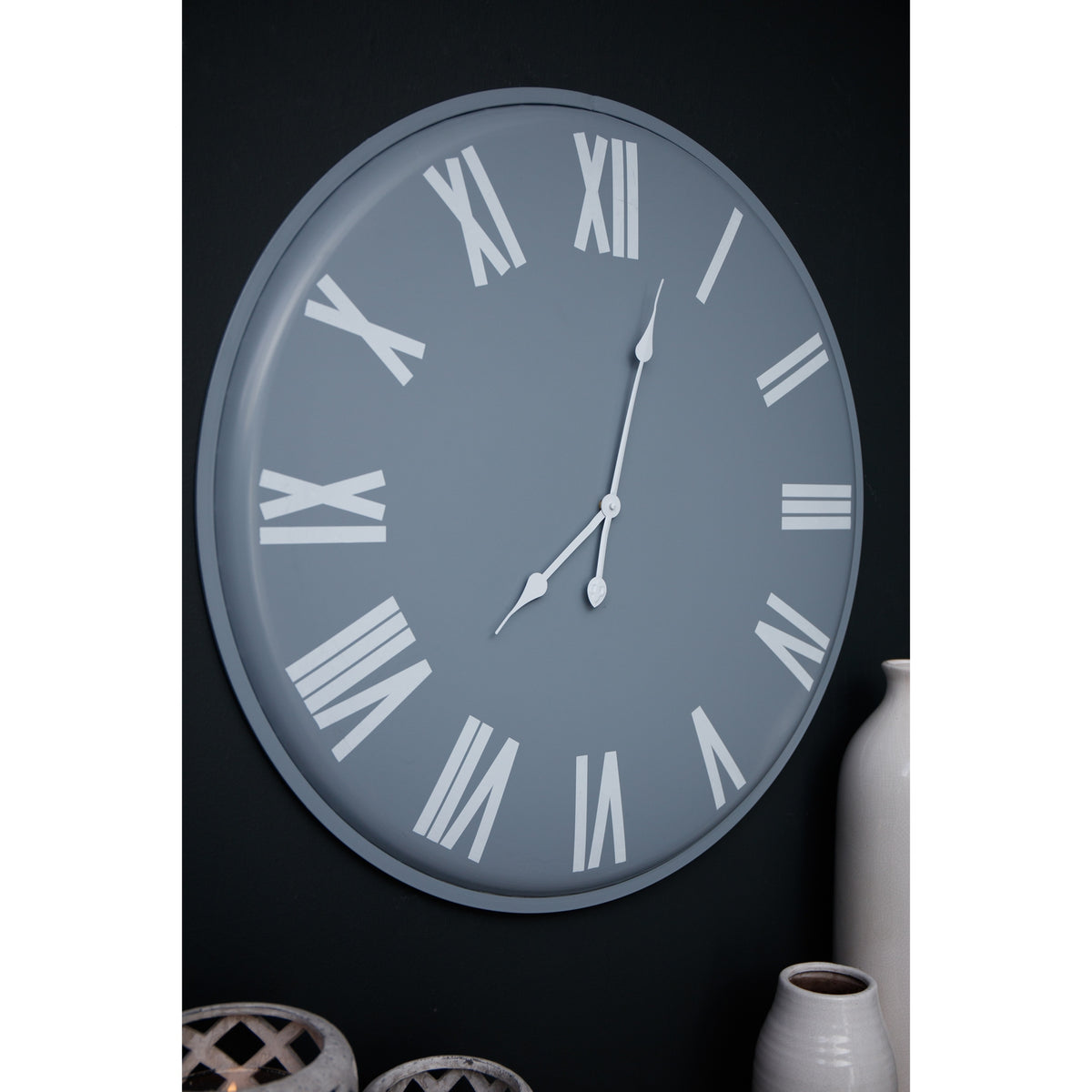 Rothay Wall Clock - GREY