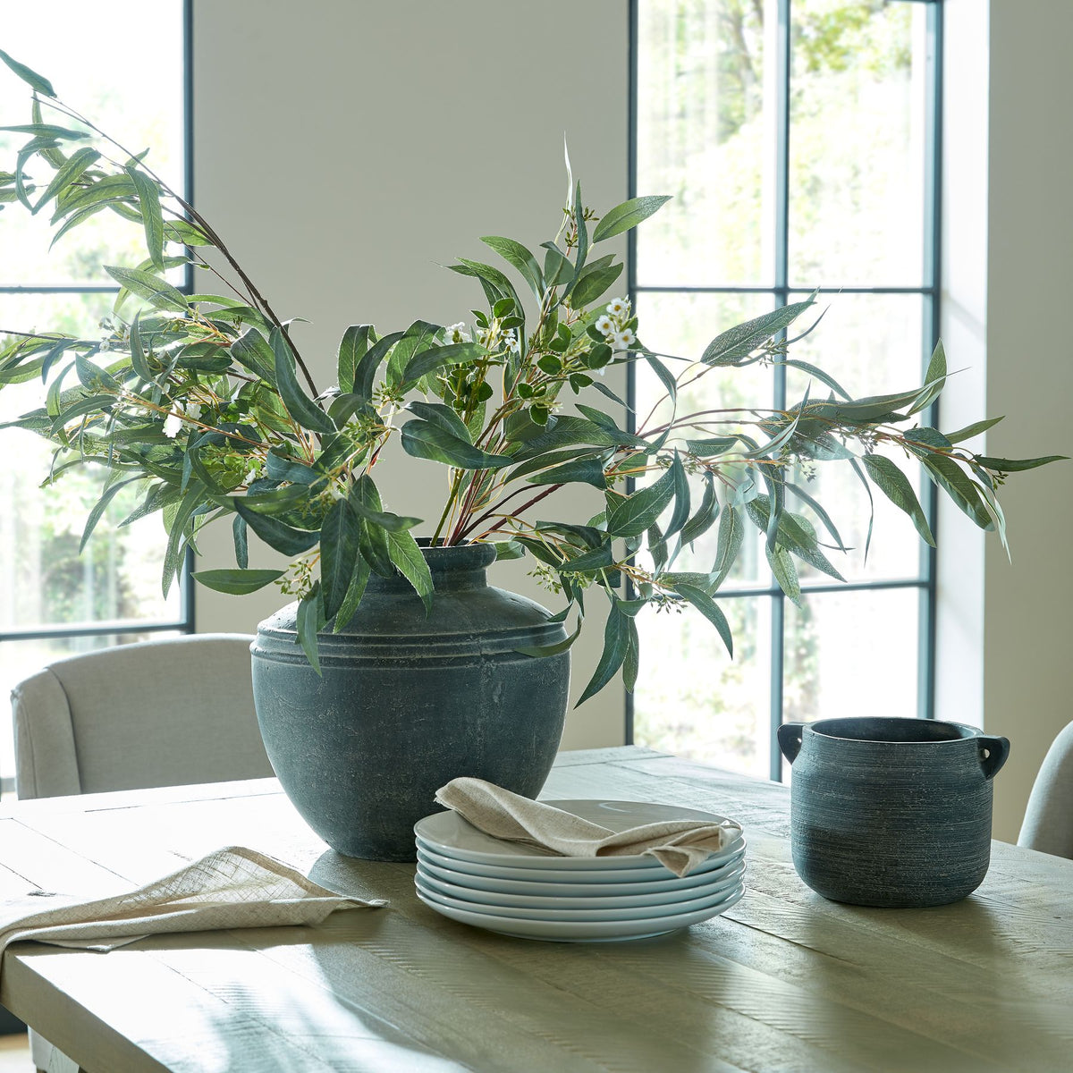 Seeded Eucalyptus Spray - GREEN