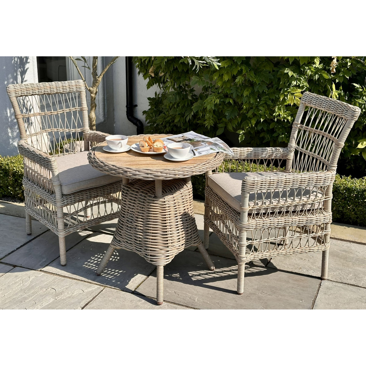 Provence Collection Outdoor Dining Chair - BEIGE
