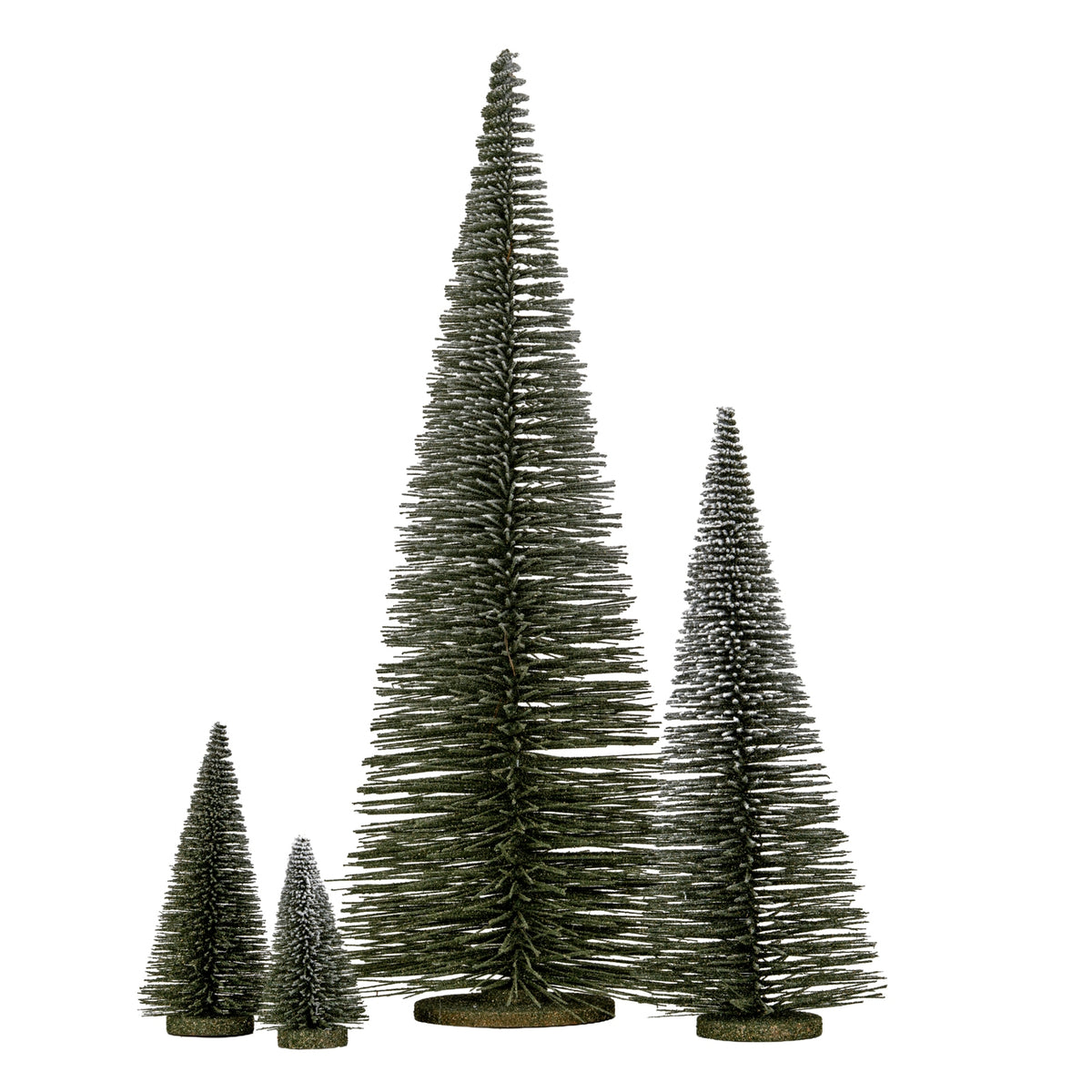 Medium Spindle Brush Tree - BROWN