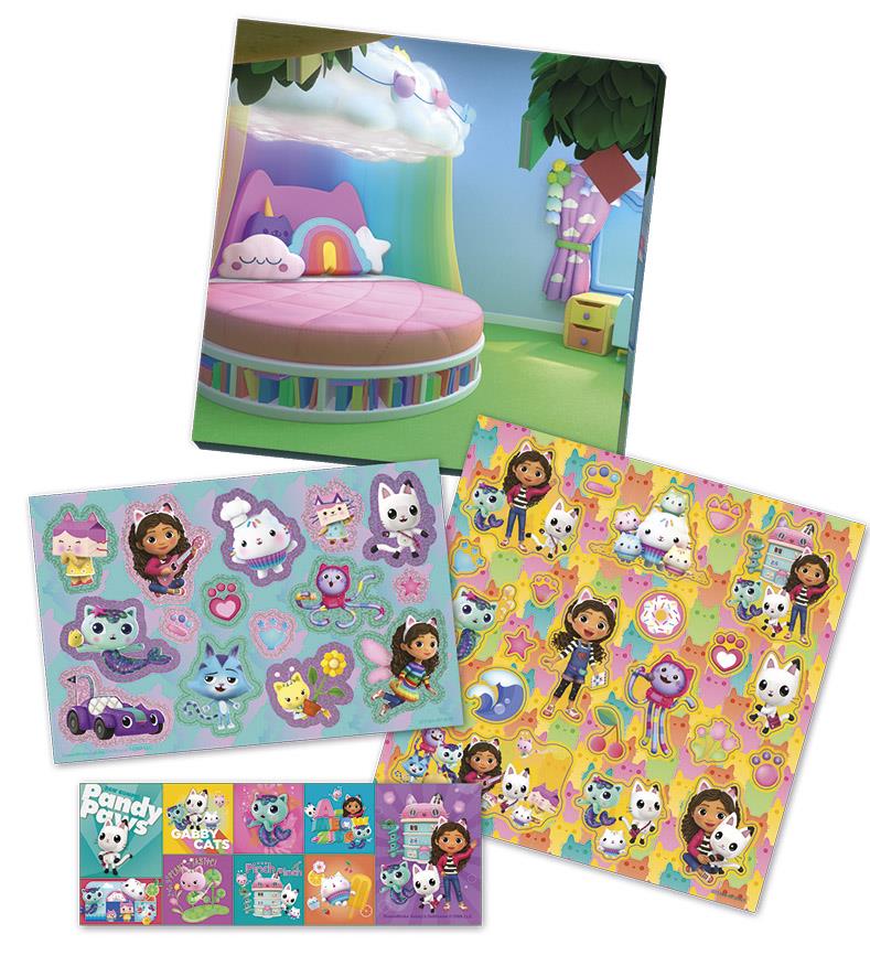 GABBY'S DOLLHOUSE STICKERSET