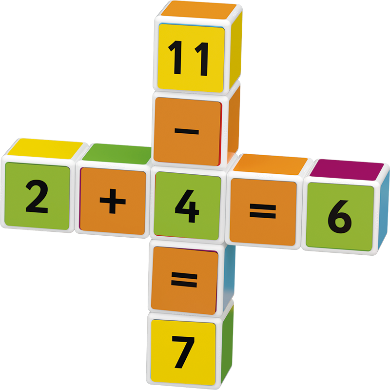 Magicube Maths Building 10 Cubes