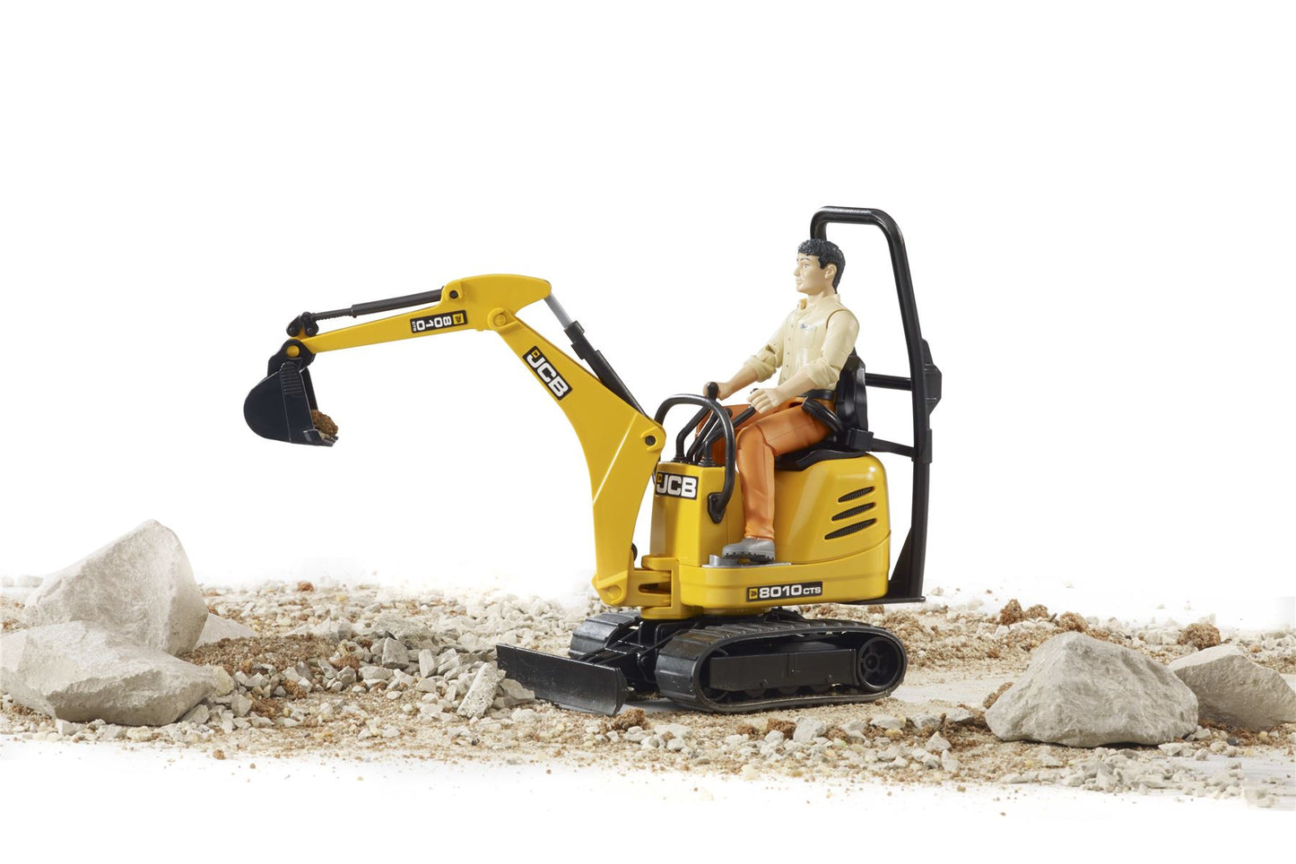 bworld JCB Micro excavator 8010 CTS and construct. worker