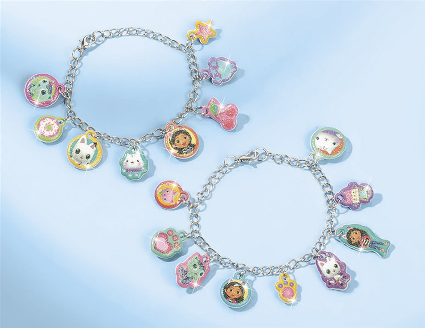 GABBY'S DOLLHOUSE PUFFY CHARM BRACELETS
