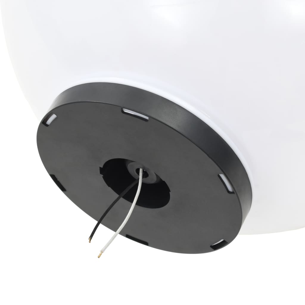 vidaXL LED Bowl Lamp Spherical 50 cm PMMA - White