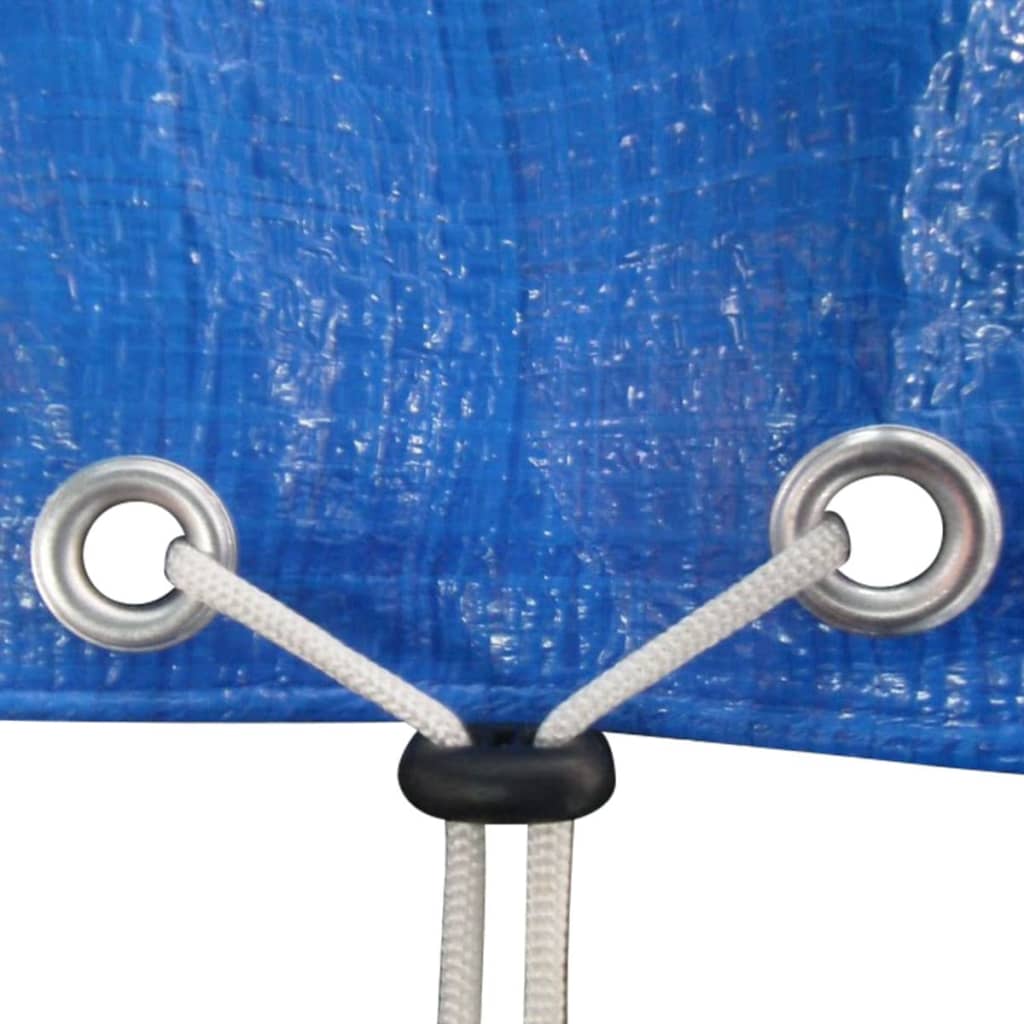 vidaXL Trampoline Cover PE 450-457 cm 90 g/m² - Blue