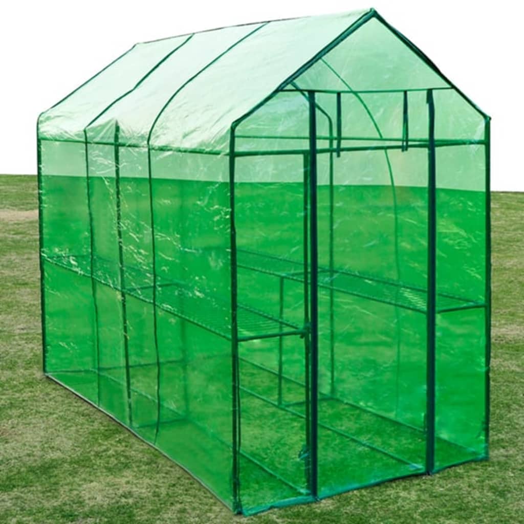vidaXL Greenhouse Steel XL - Green