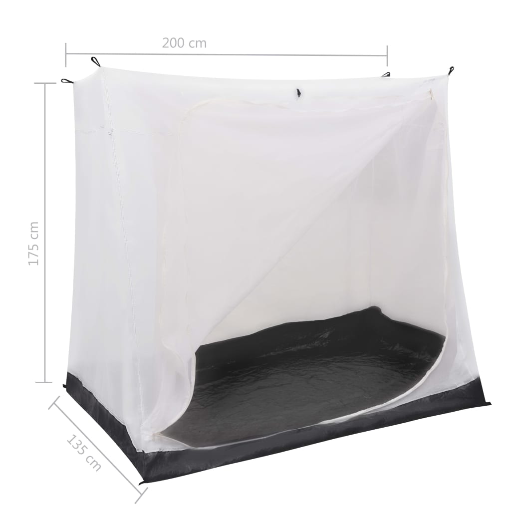 vidaXL Universal Inner Tent Grey 200x135x175 cm