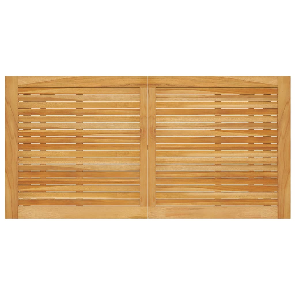 vidaXL Outdoor Dining Set | Solid Acacia wood | Medium | Seats Many - Brown