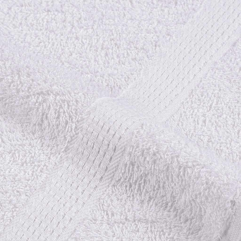 vidaXL Washcloths ""FROGN"" 2 pcs White 15x21 cm 360 gsm - 21 x 15 cm