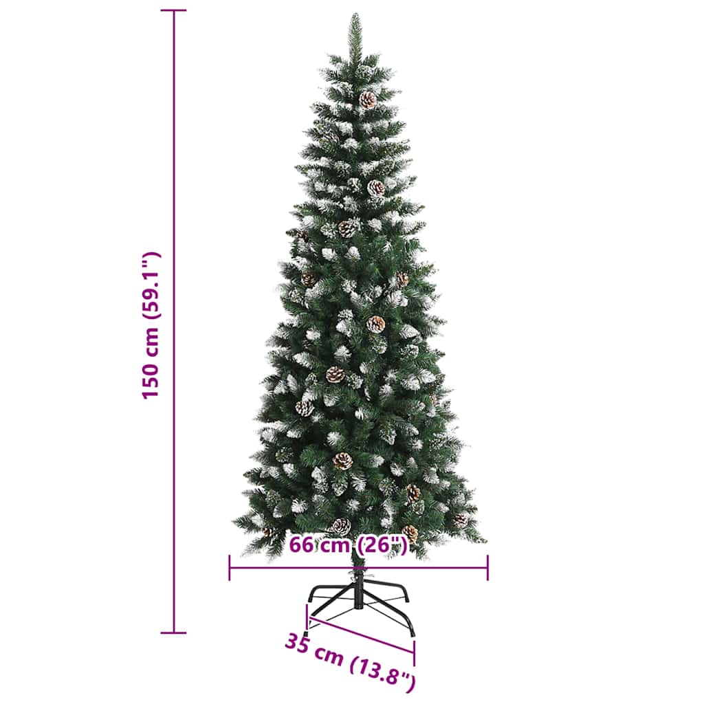 vidaXL Artificial Christmas Tree Green 150 cm