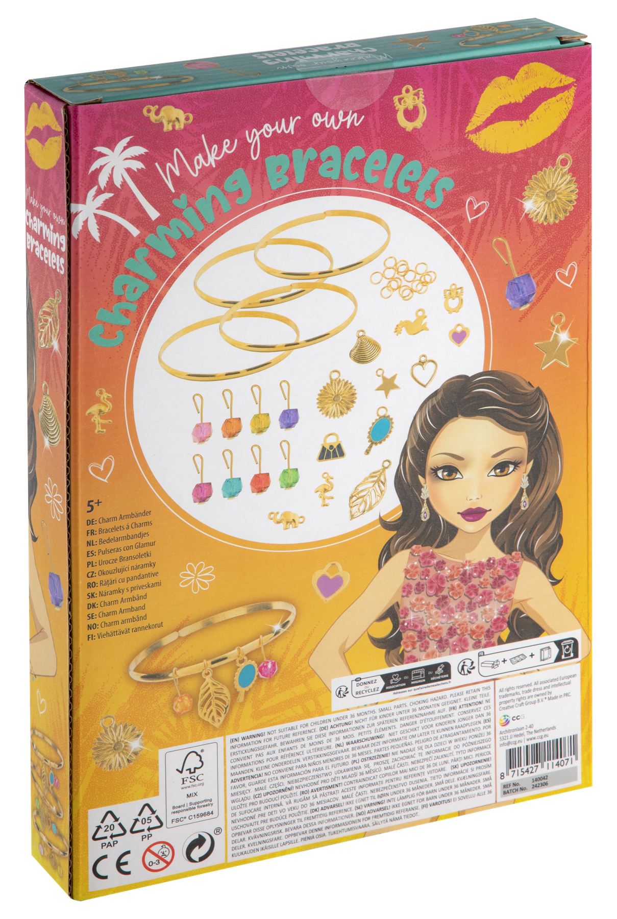 Besties Charming Bracelets Jewellery set