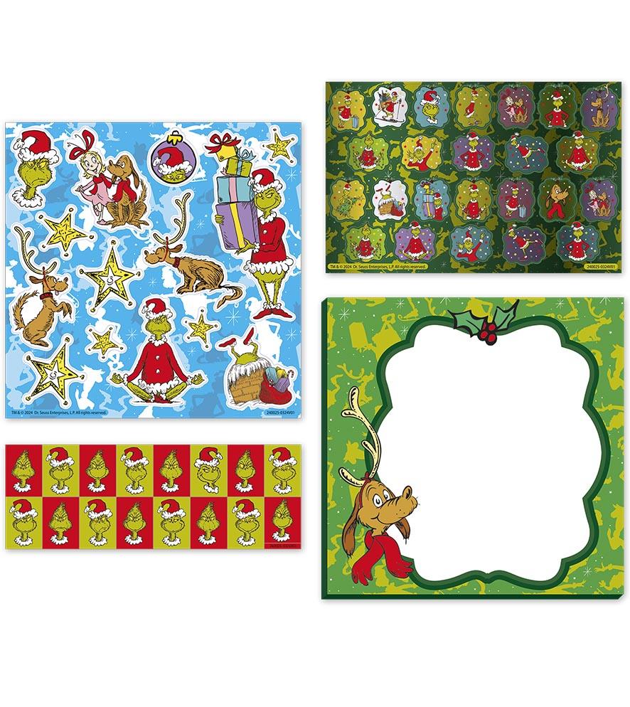 Grinch Sticker Set