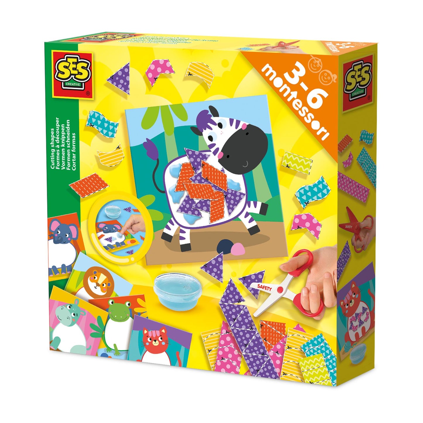 Montessori - Cutting shapes