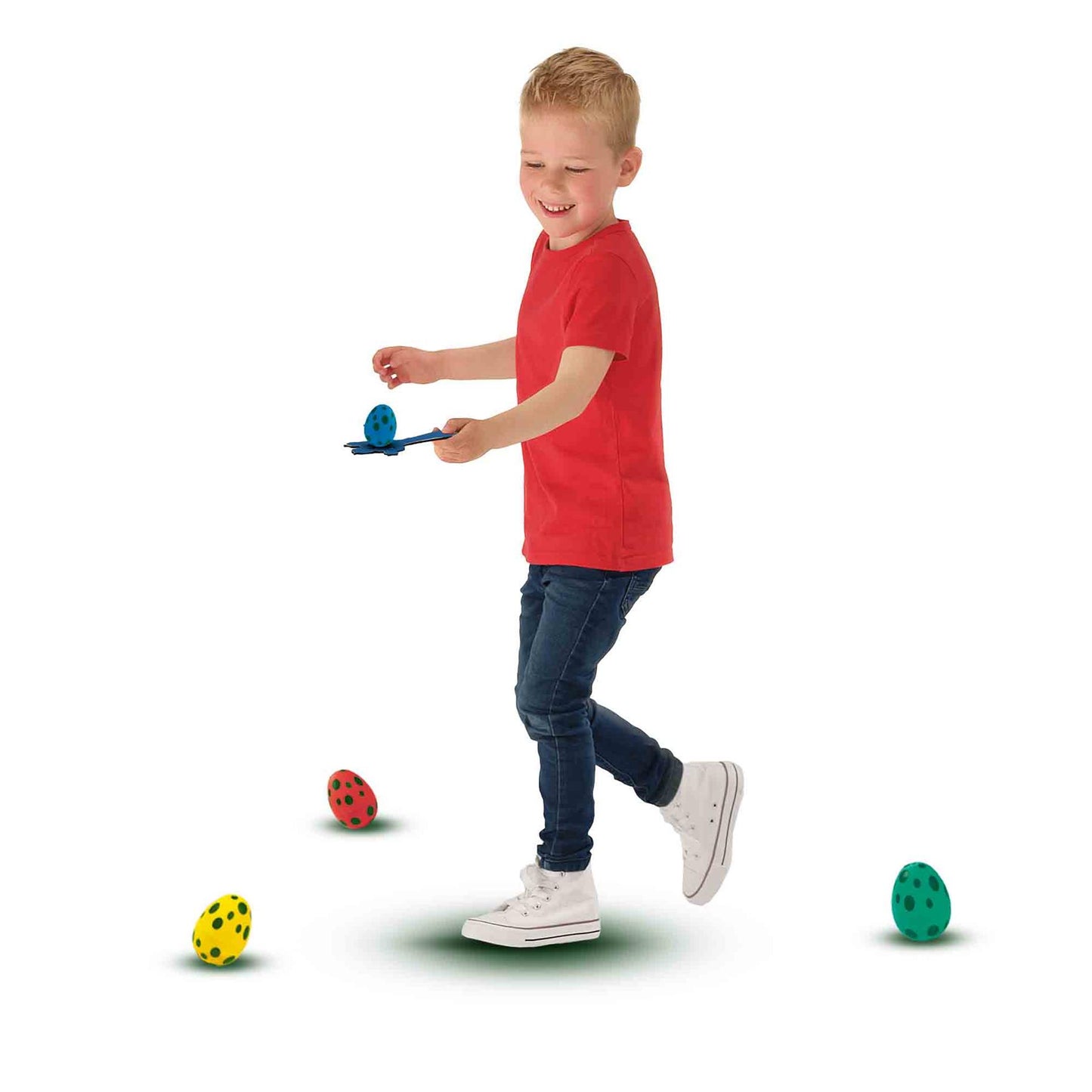 Dino egg race