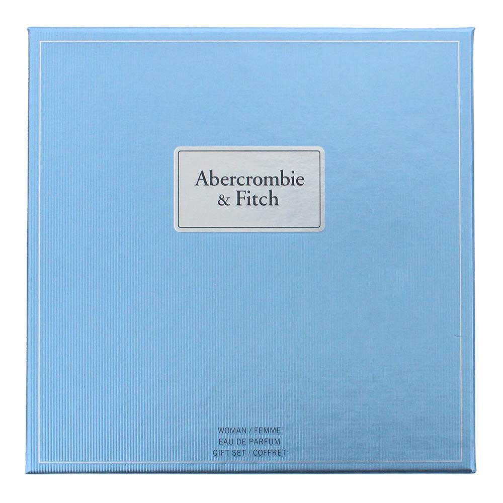 Abercrombie & Fitch First Instinct Blue for Her Gift Set 50ml EDP + 200ml Body Lotion