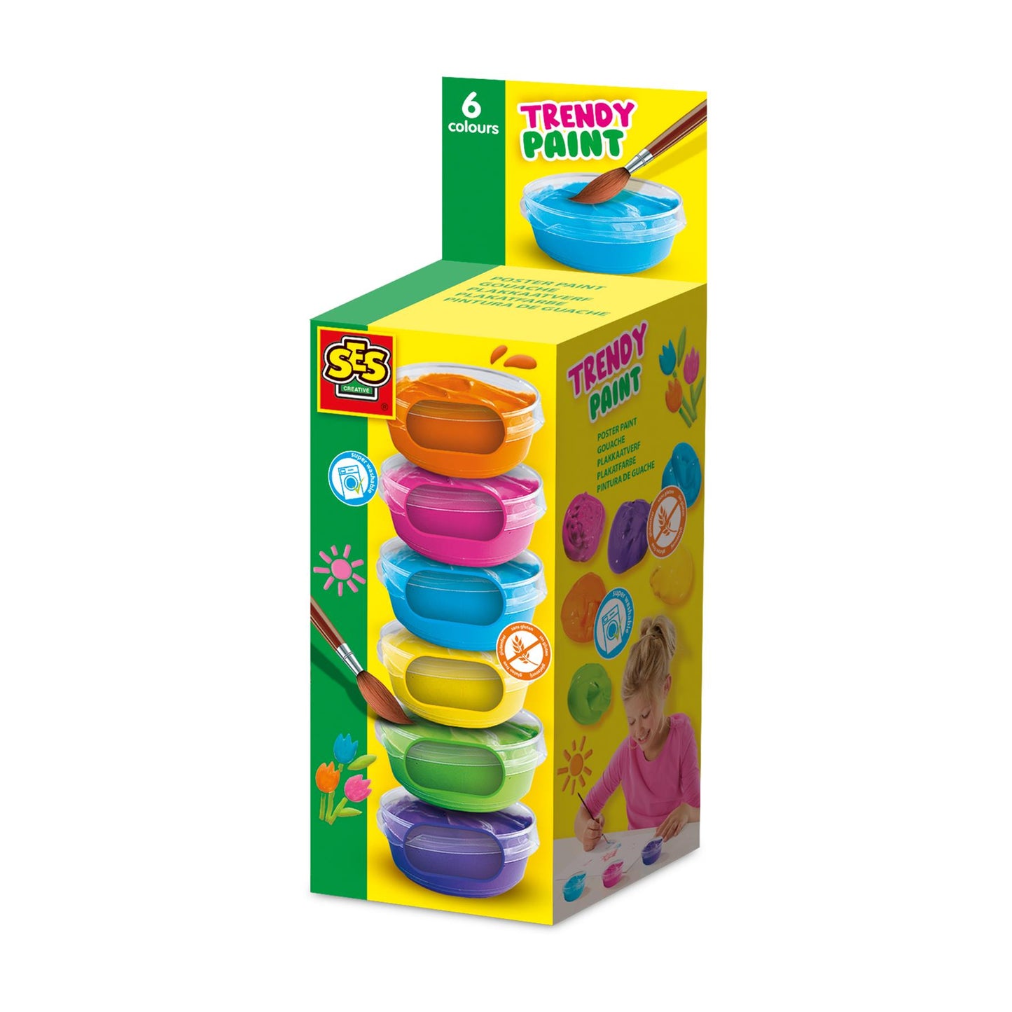 Poster paint trendy (6x45ml)