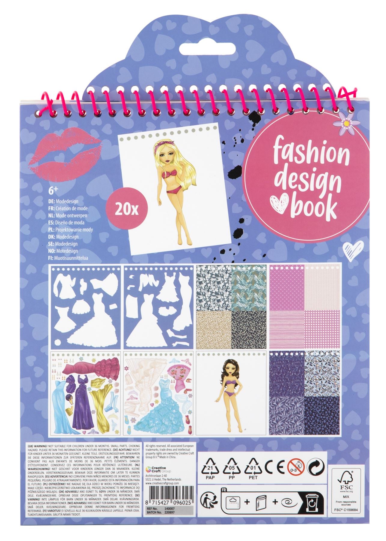 Besties Fashion designer book