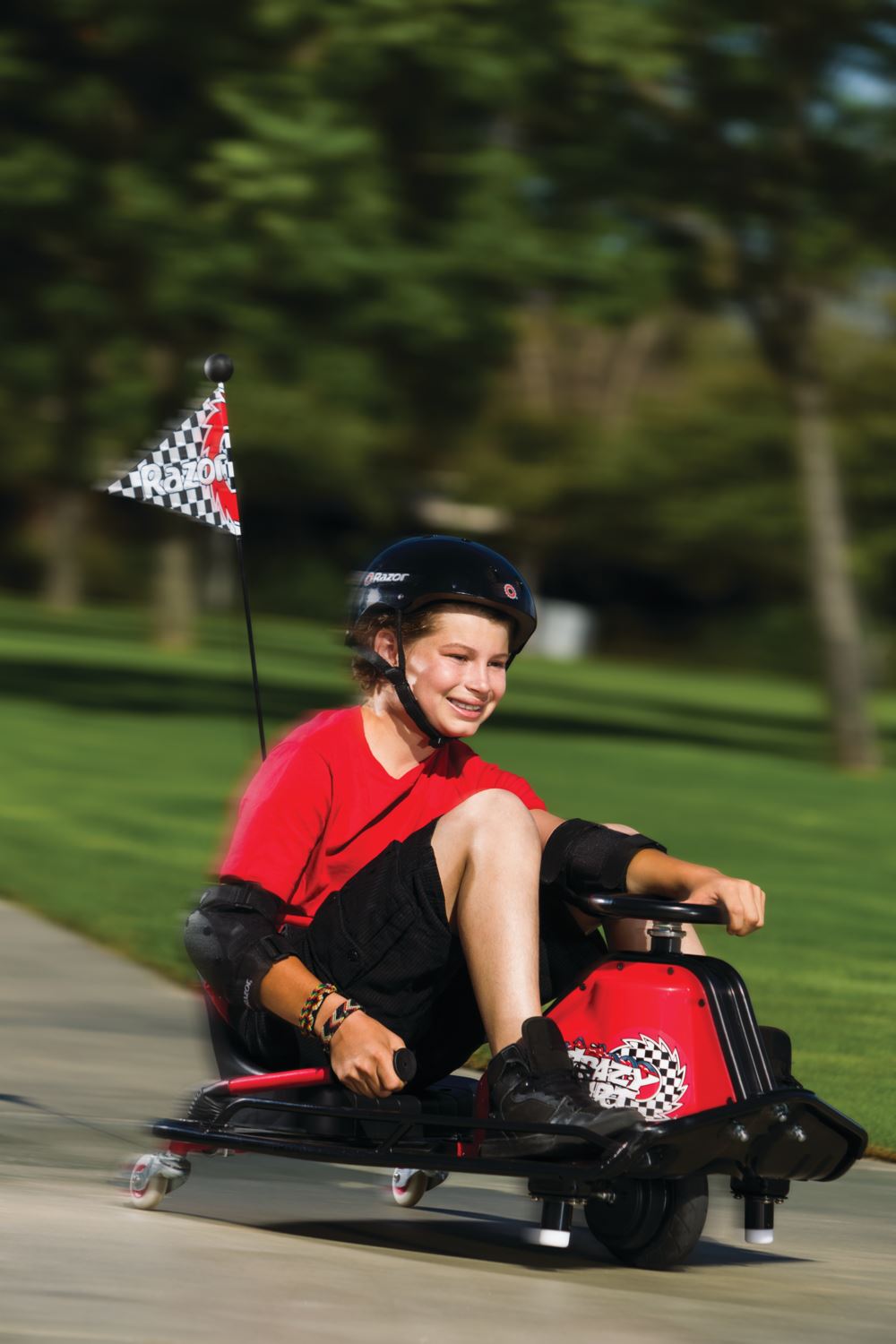 Crazy Cart - Red/Black 24 volt