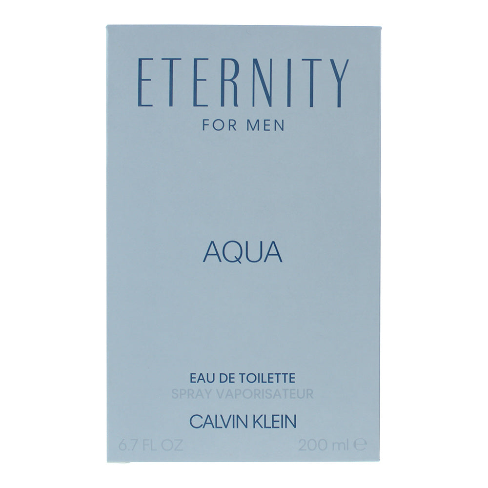 Calvin Klein Eternity Aqua Eau de Toilette 200ml Spray
