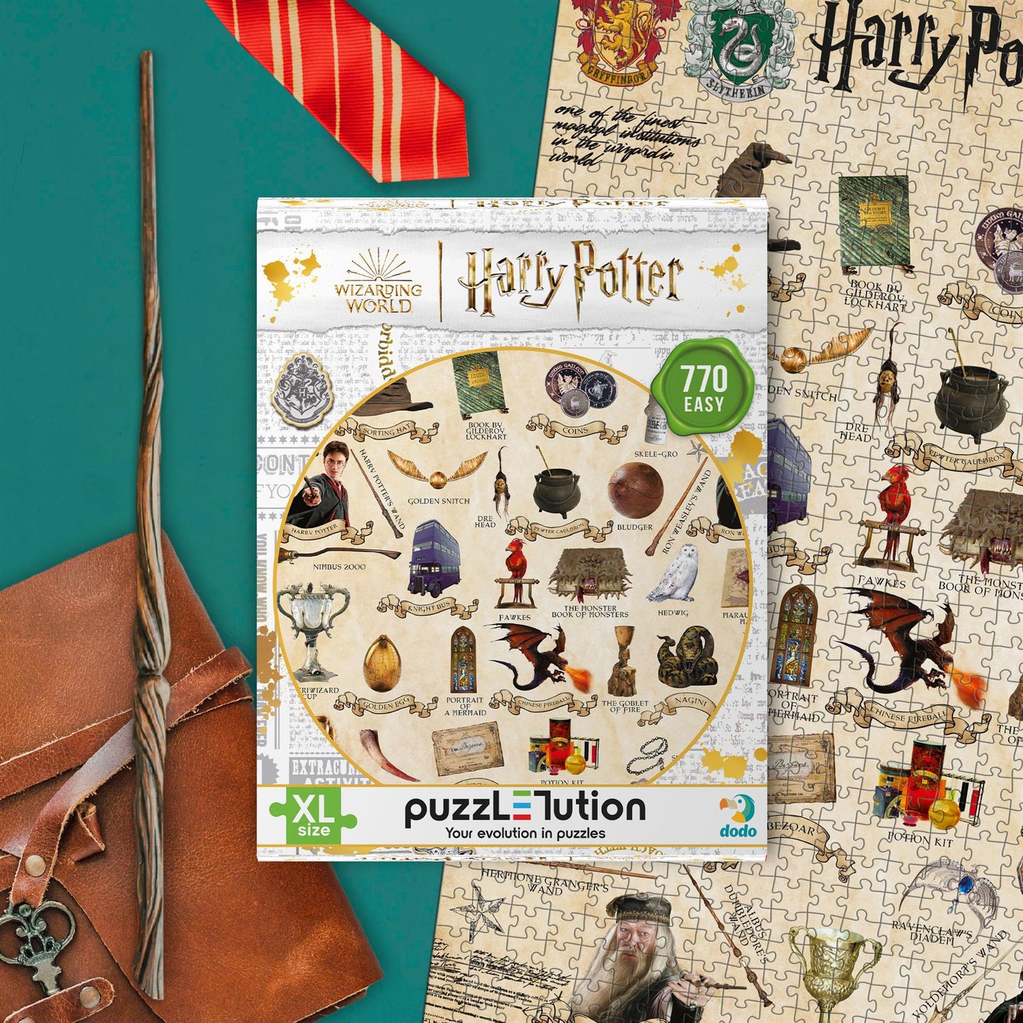 Puzzle Easy-XL Harry Potter. Wizards guide, 770 pcs