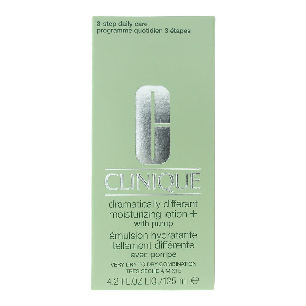 Clinique Dramatically Different Moisturizing Lotion + 125ml - Very Dry to Dry Combination