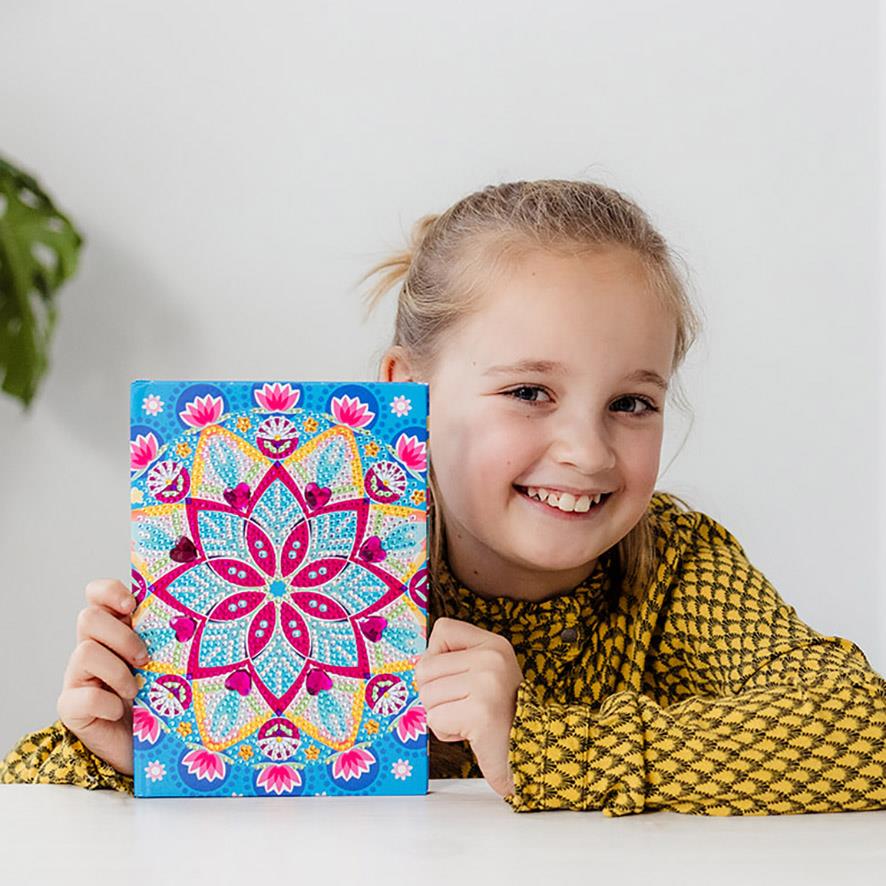 Diamond Paint Notebook Mandala