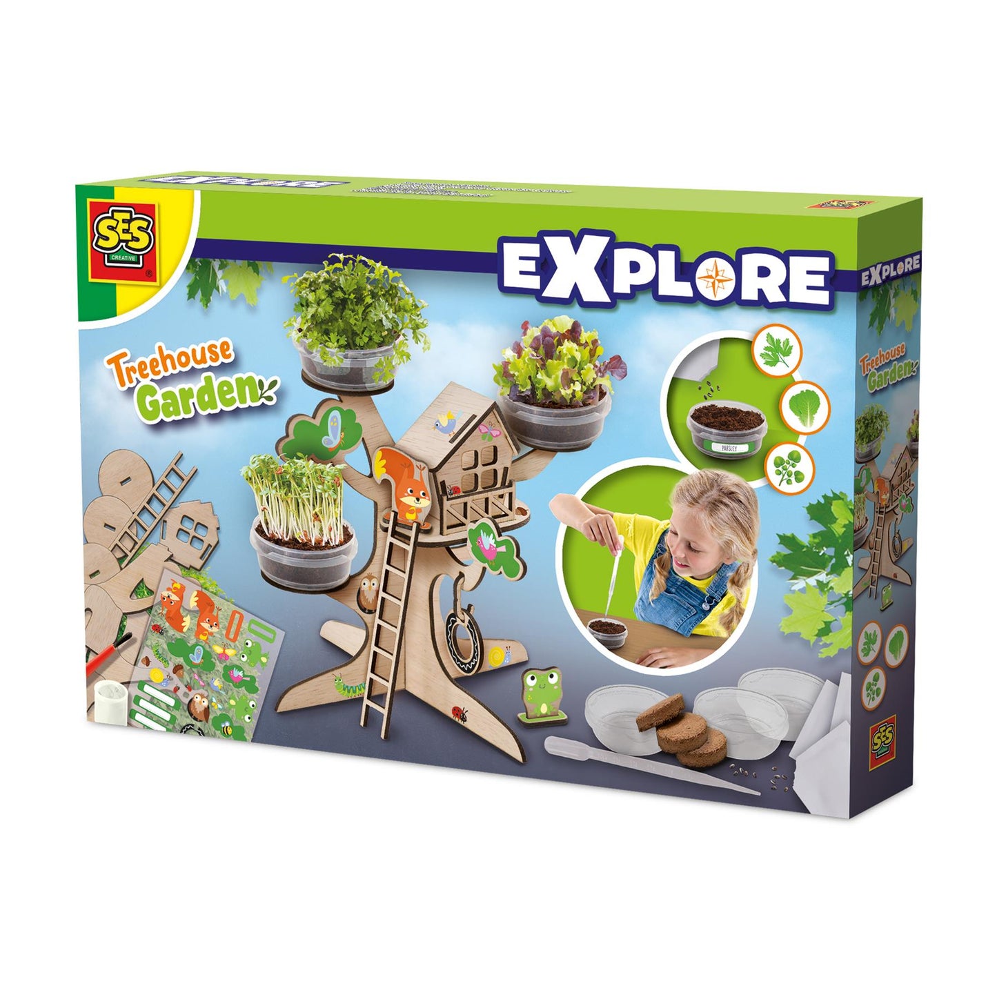 Treehouse garden