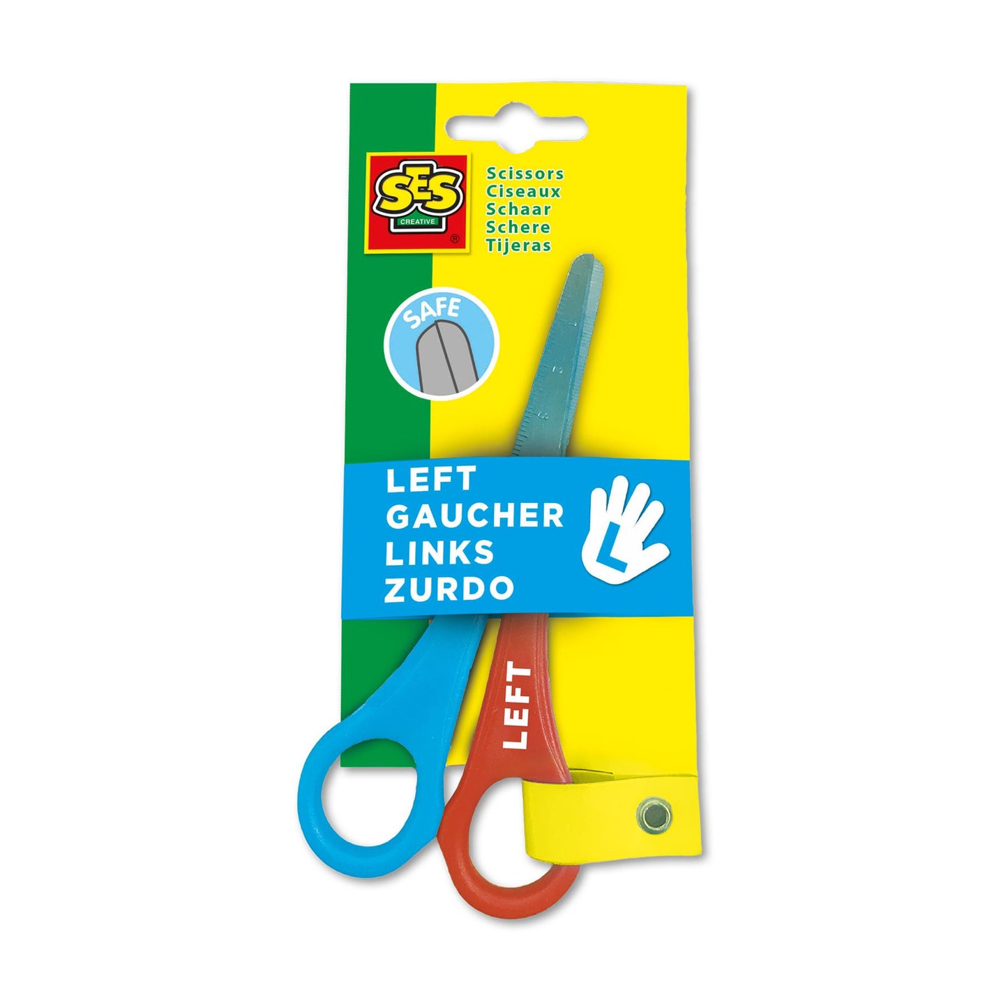 Left-handed scissors