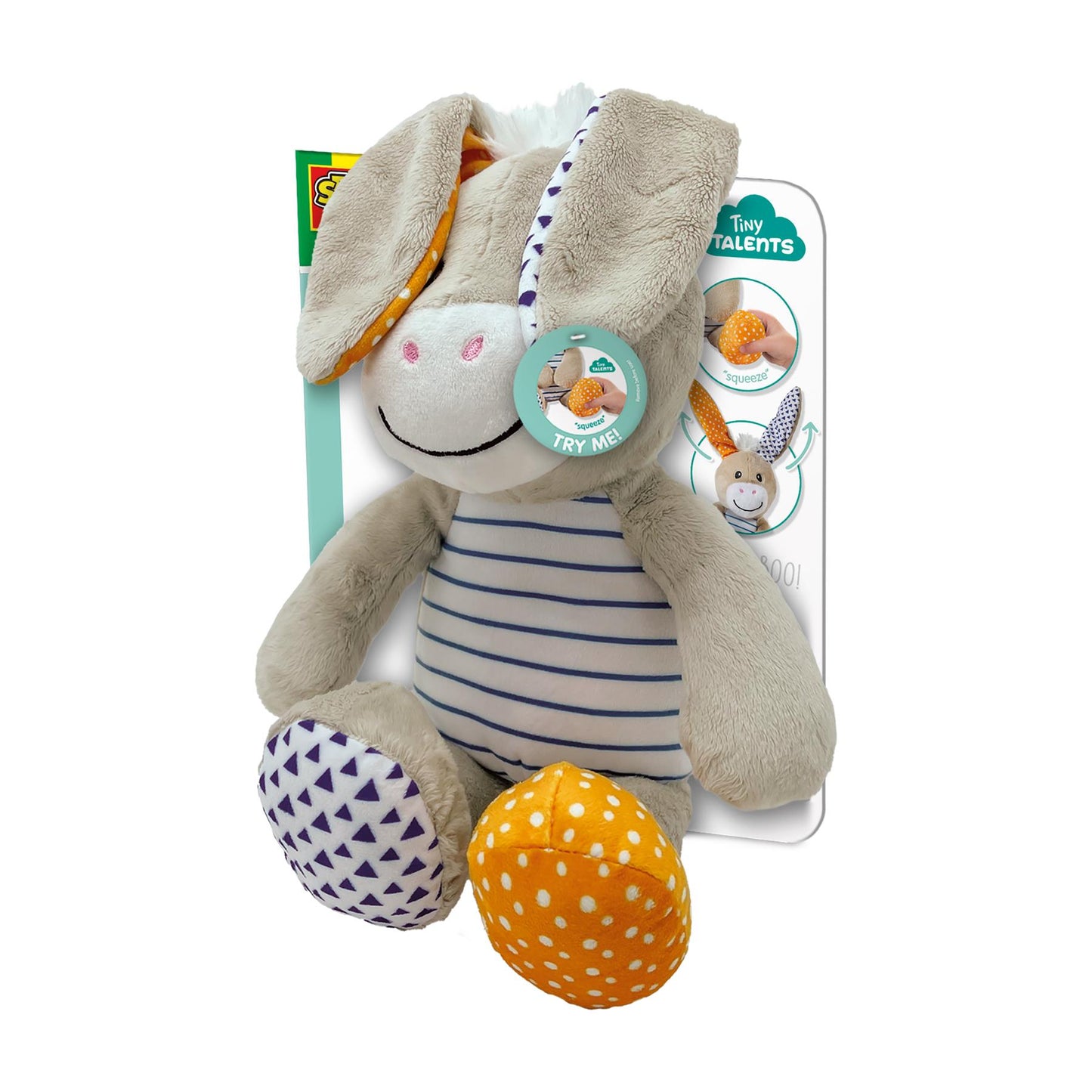 Donkey - Peek-a-boo cuddly toy