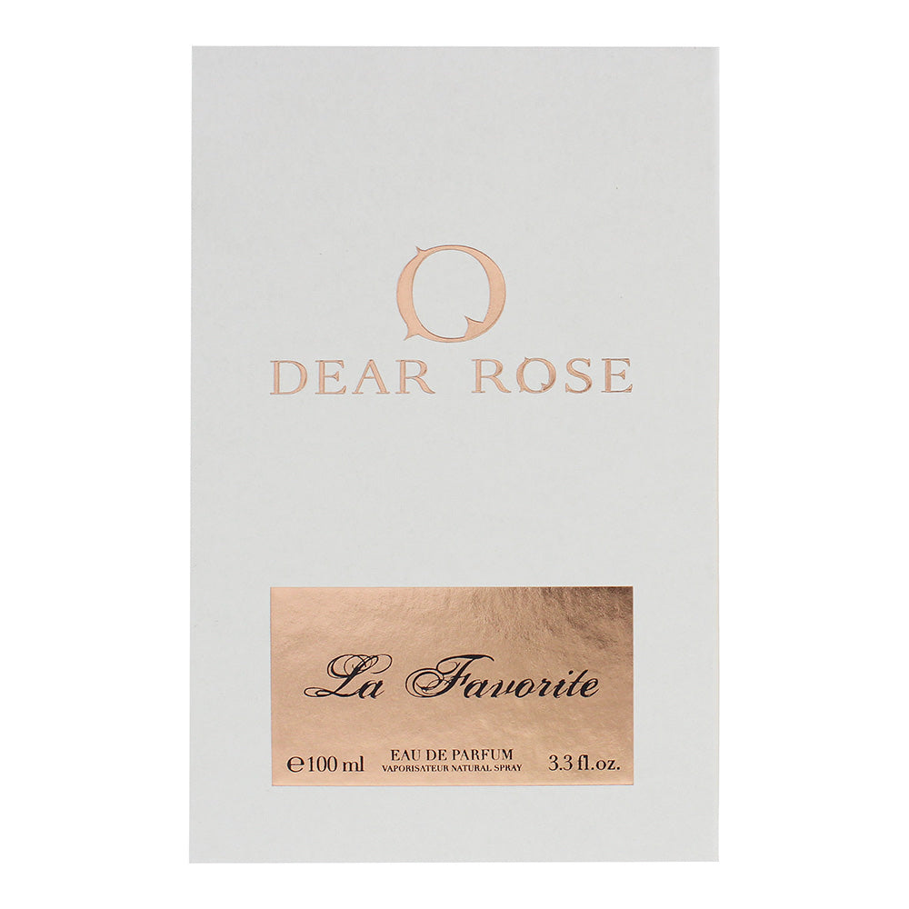 Dear Rose La Favorite Eau de Parfum 100ml Spray