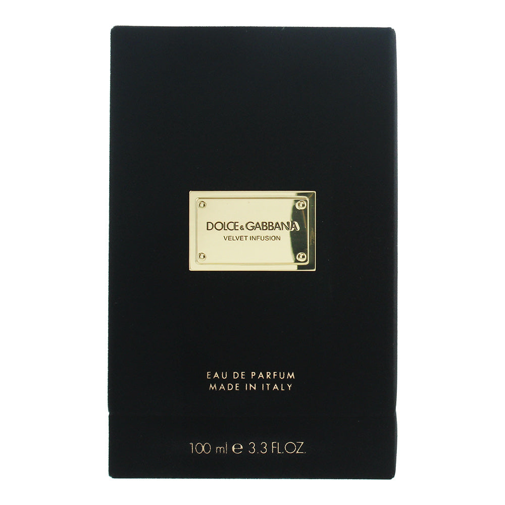 Dolce & Gabbana Velvet Infusion Eau de Parfum 100ml Spray