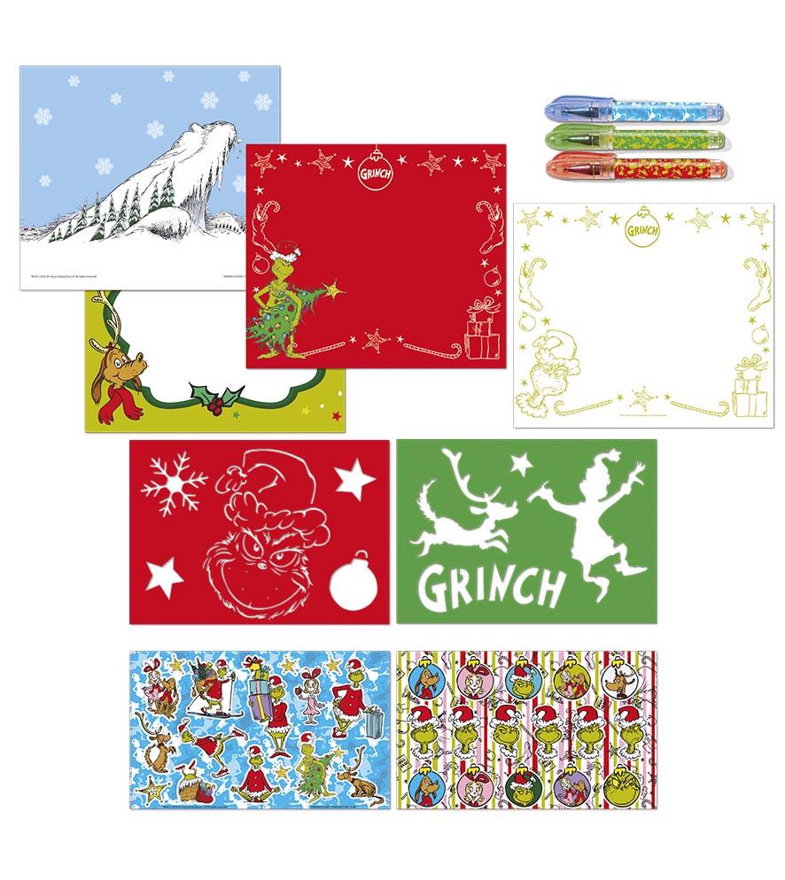 Grinch Designer Activity Book