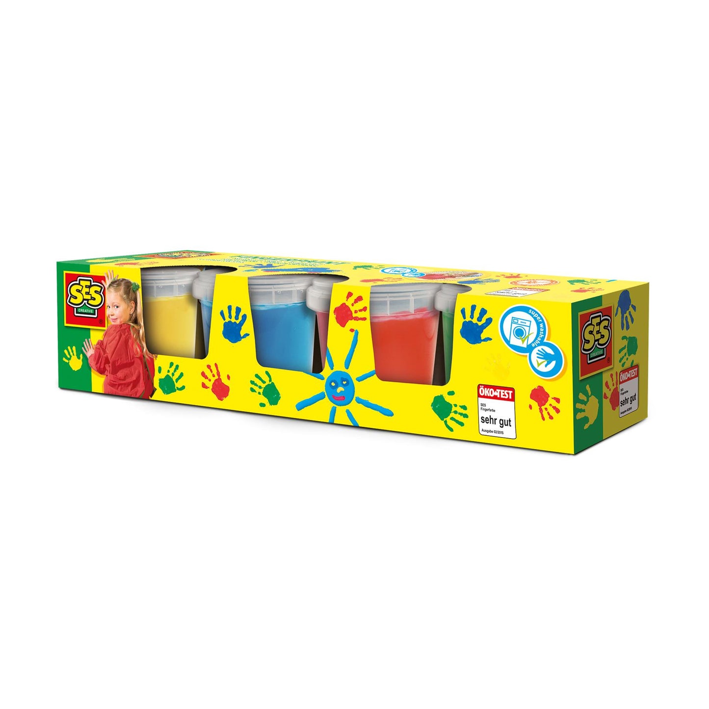 Fingerpaint 4 colours x145ml