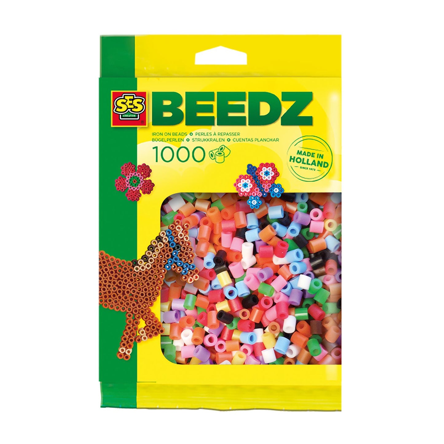 Iron on beads 1000 mix basic