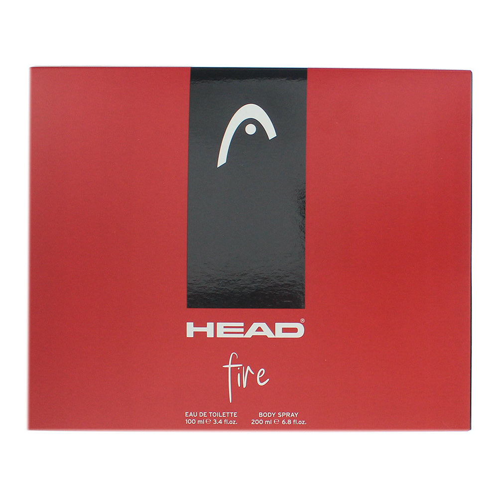 Head Fire Gift Set: EDT 100ml - Deodorant Spray 200ml