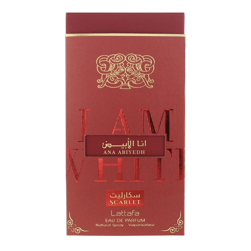 Lattafa Perfumes Ana Abiyedh Scarlet Eau de Parfum 60ml Spray