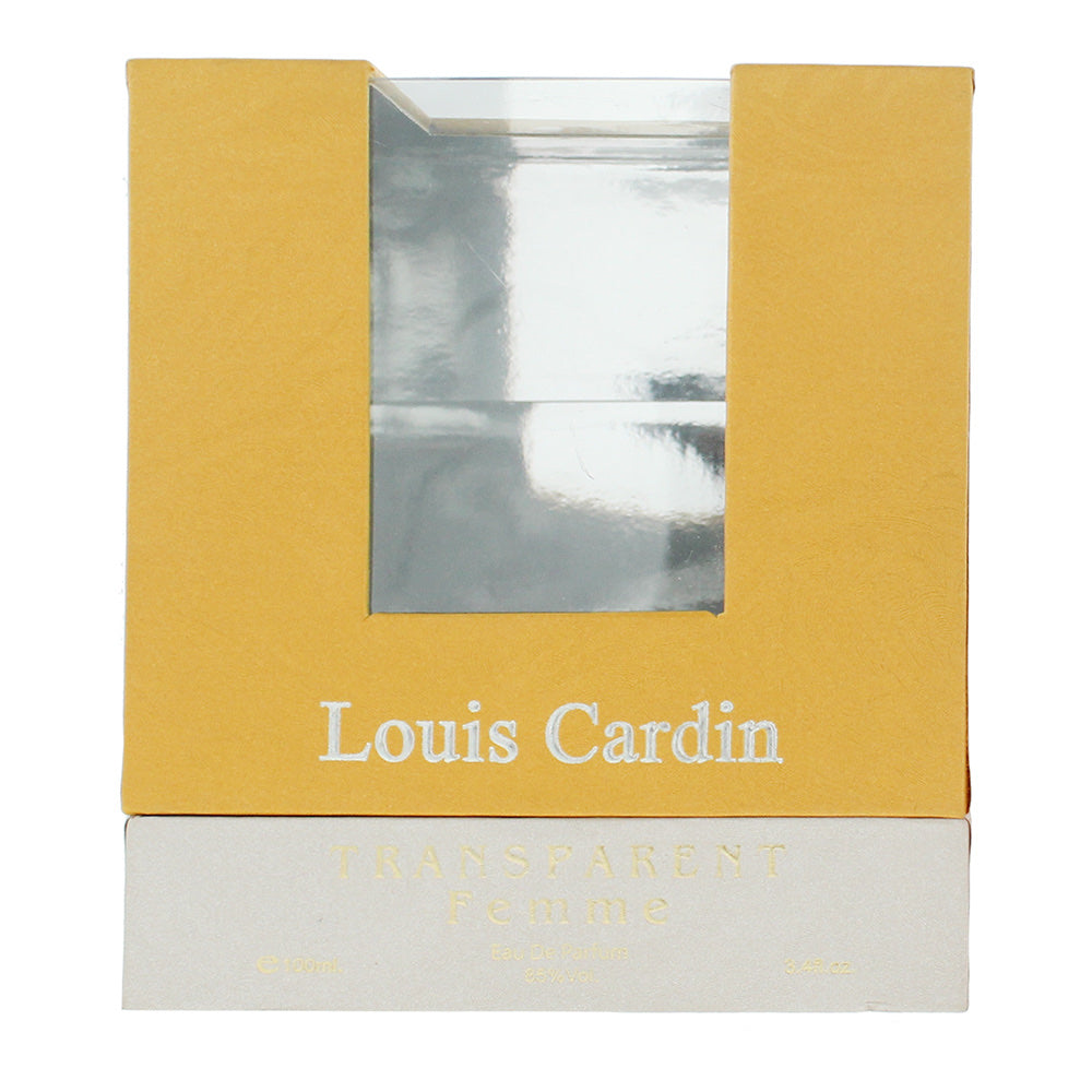 Louis Cardin Transparent Eau de Parfum 100ml Spray