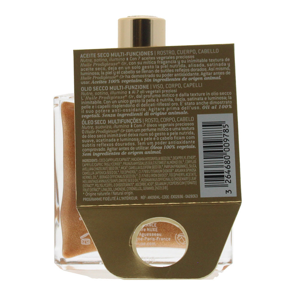Nuxe Huile Prodigieuse Or Multi-Purpose Dry Oil 50ml