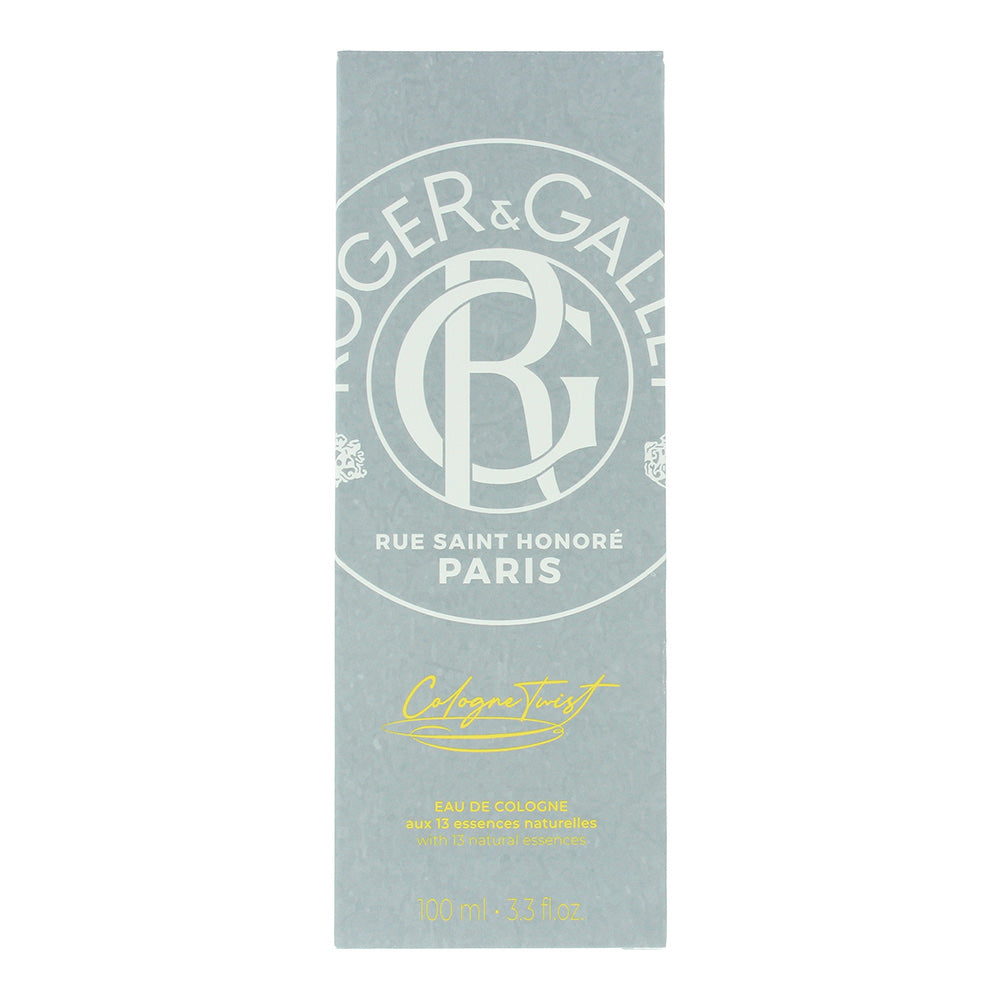 Roger & Gallet Cologne Twist Eau de Cologne 100ml Spray