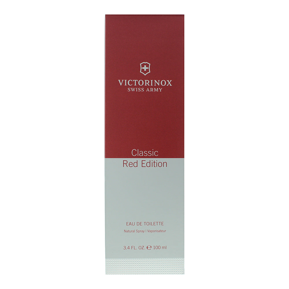 Victorinox Swiss Army Classic Red Edition Eau de Toilette 100ml Spray