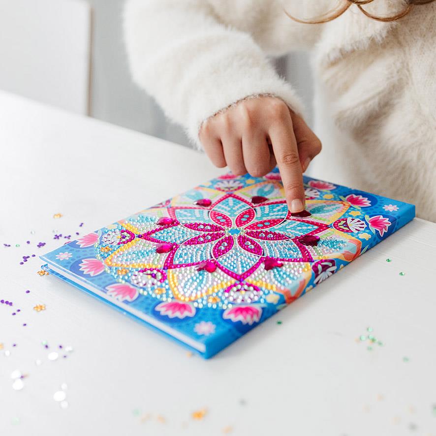 Diamond Paint Notebook Mandala