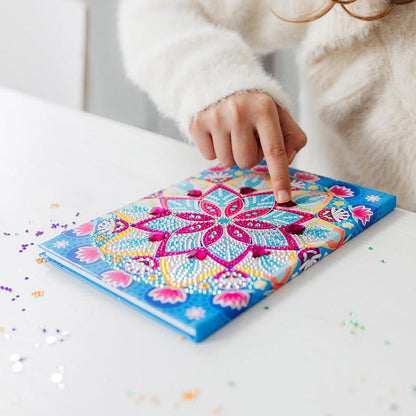 Diamond Paint Notebook Mandala