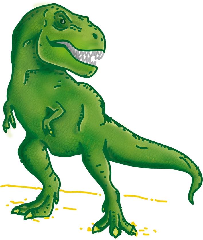 Stamp set dinosaur
