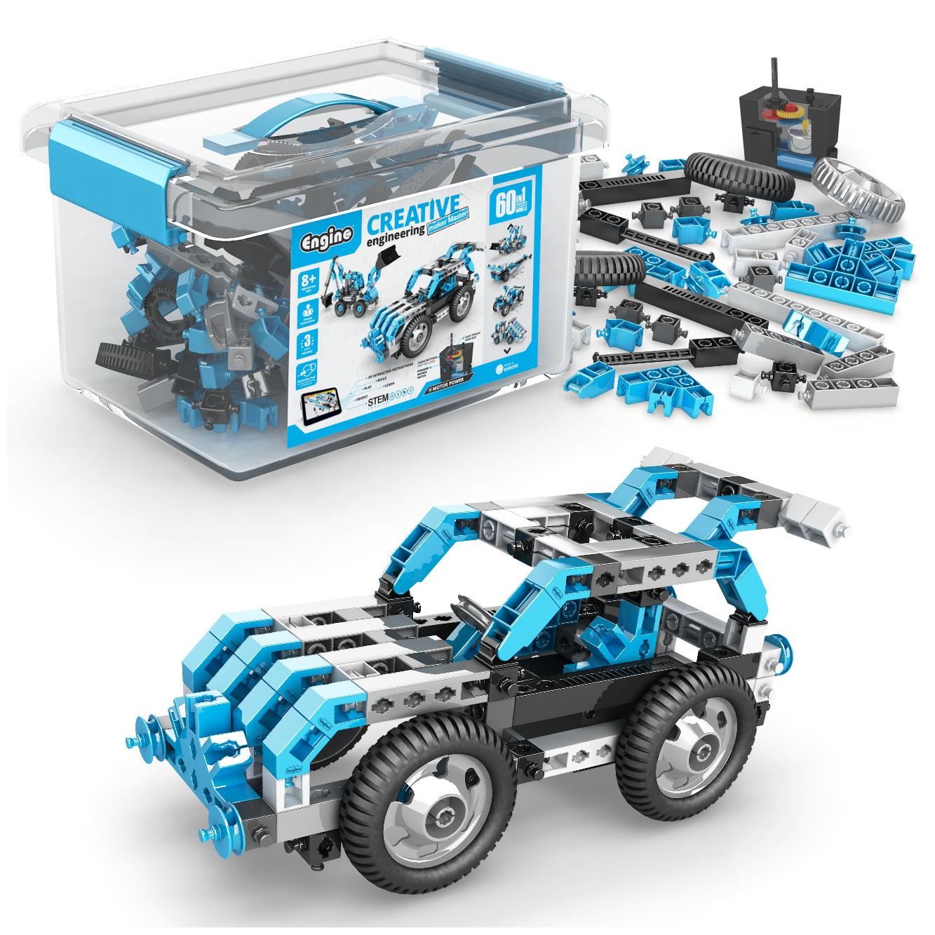 Creative Engineering 60 in 1 Motorized Maker Master
