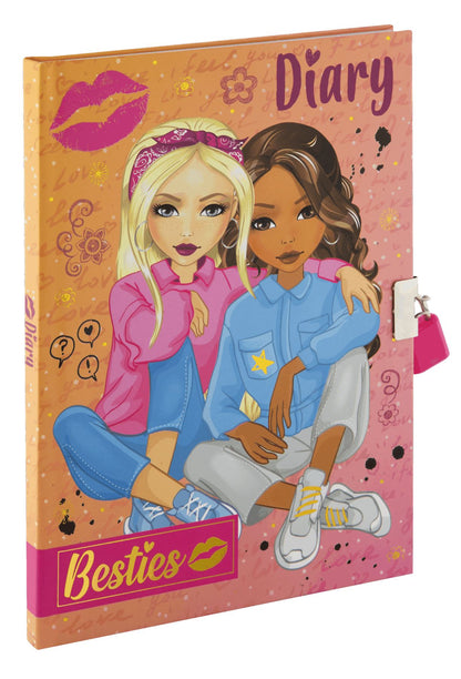 Besties A5 Diary 60 sheets with key & lock