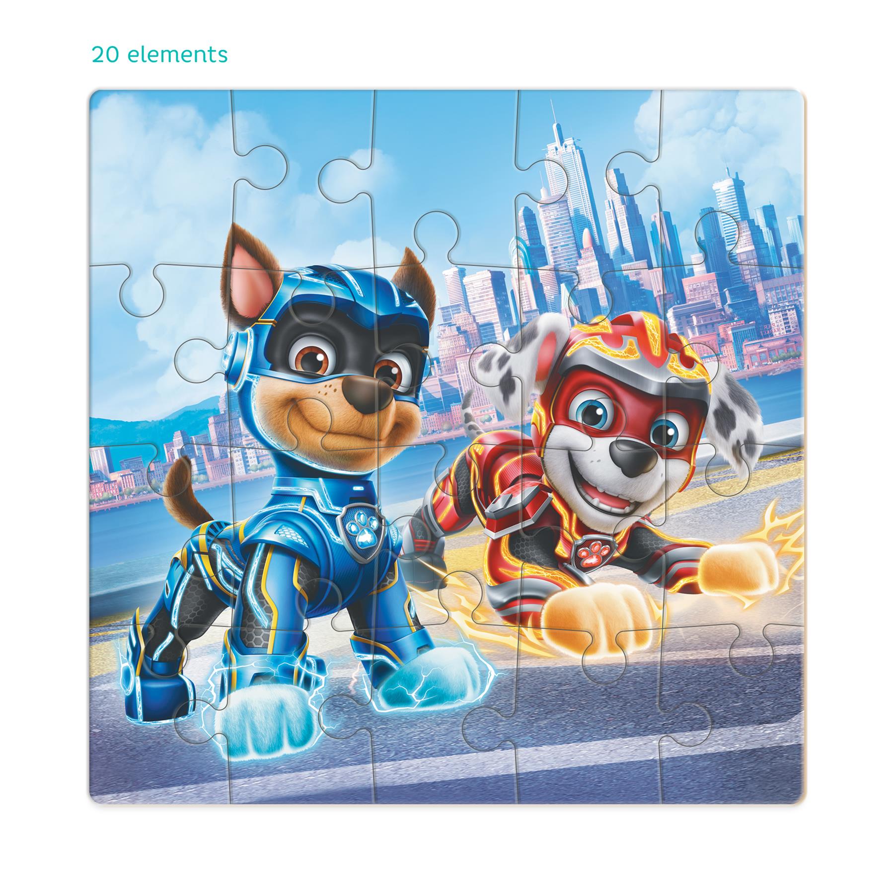 Puzzle Paw Patrol. Chase and Marshal - 20 pcs
